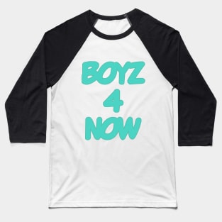 BOYZ 4 NOW Baseball T-Shirt